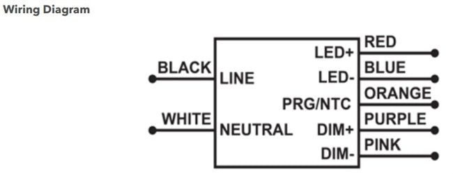 OTI 180W UNV 1250C G2 2DIM P6 J10