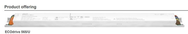 eldoLED ECOdrive 565/U 50W DALI-2 LED Driver