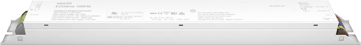 eldoLED ECOdrive 1066/M Constant Current LED Driver, 100W, 0-10V