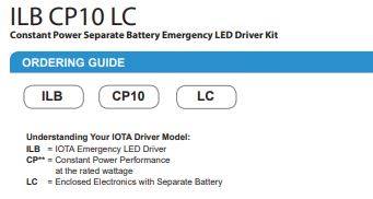 ILB CP10 LC CUBE - LED Emergency Driver