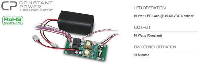 ILB CP10 L CUBE - LED Emergency Driver