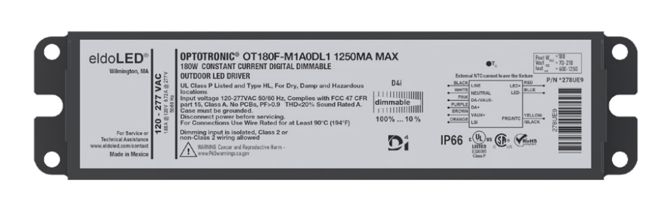 OT180F-M1A0DL1 1250MA MAX J10