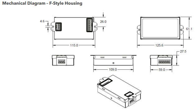 OTI 40W UNV 1A4 1DIM DIM-1 J20 Optotronic