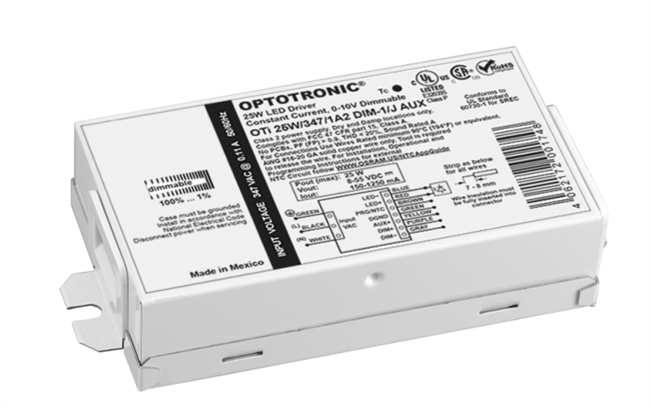 OTI 40W 347V 1A4 1DIM DIM-1 J-HOUSING J20 Optotronic