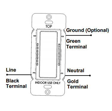 Casambi Enabled Wall Dimmer