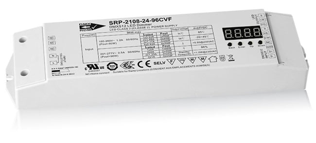 SRP-2108-24-96CVF DMX LED Driver