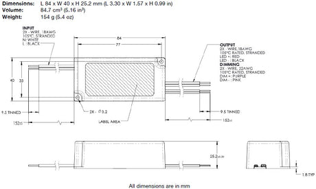 ESS030W-0700-42 Constant Current LED Driver