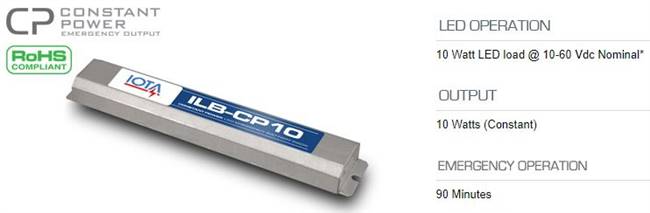 ILB CP10 R - LED Emergency Driver