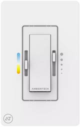 ZEROX2-NSW Dual 0/10V Wall Controller White