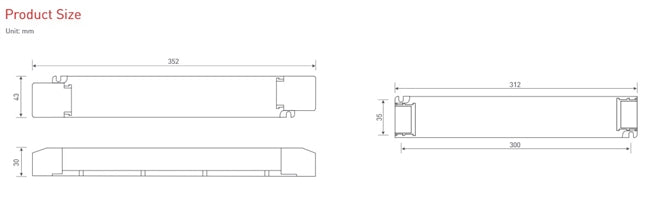 LTECH LM-100-24-U1D2 Constant Voltage Dali-2 LED Driver