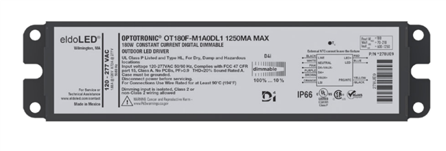 OT180F-M1A0DL1 1250MA MAX J10