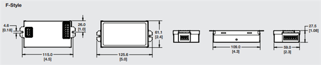 OTI 25W UNV 1A2 1DIM DIM-1 J20 Optotronic