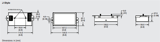 OTI 25W UNV 1A2 1DIM DIM-1 J-HOUSING J20 Optotronic