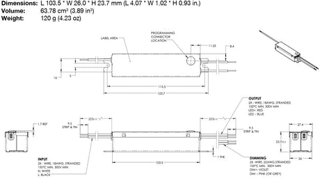 PHB30W-0700-42-S Constant Current LED Driver