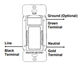 Casambi Enabled PIR Motion Sensor Wall Dimmer
