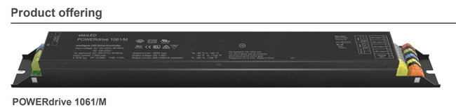 eldoLED POWERdrive 1061/M Constant-Current DMX LED Driver