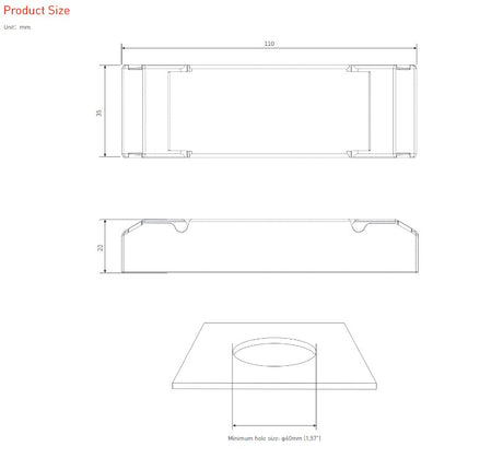 12W 100-500mA NFC CC DALI-2 DT6/DT8 tunable white LED driver SE-12-100-500-W2D
