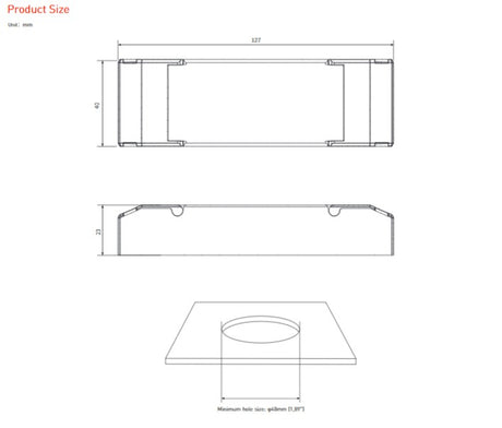 20W 100-700mA NFC CC DALI-2 DT6/DT8 tunable white LED driver SE-20-100-700-W2D