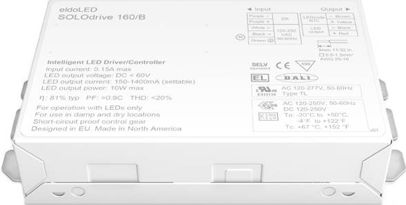 eldoLED SOLOdrive 160/B Constant Current LED Driver