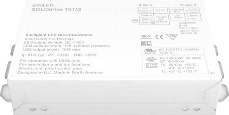 eldoLED SOLOdrive 161/S Constant Current LED Driver