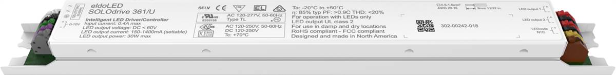eldoLED SOLOdrive 361/U Constant Current LED Driver
