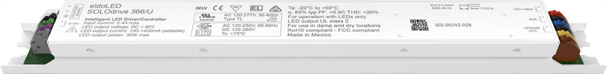 eldoLED SOLOdrive 366/U Constant Current LED Driver