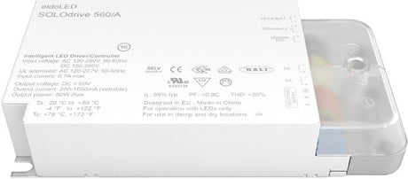 eldoLED SOLOdrive 560/A DALI-2 Constant-Current LED Driver