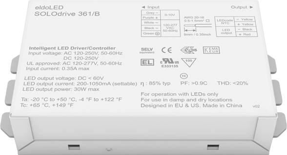 eldoLED SOLOdrive 564/B Constant Current LED Driver