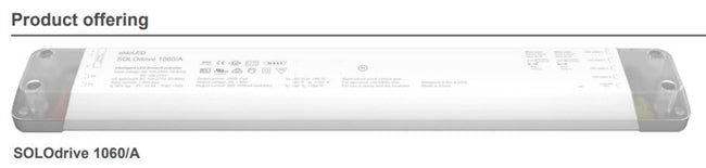 eldoLED SOLOdrive 1060/A Constant Current LED Driver