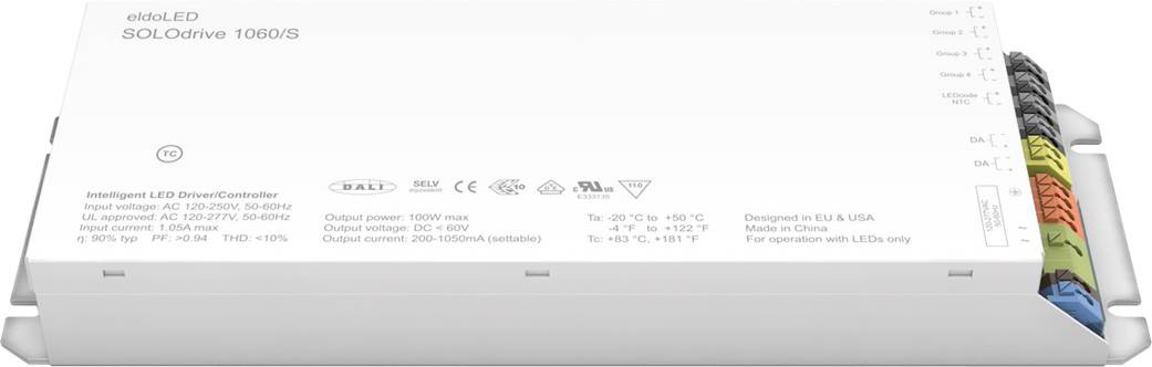 eldoLED SOLOdrive 1060/S Constant Current LED Driver