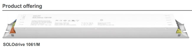 eldoLED SOLOdrive 1061/M Constant Current LED Driver