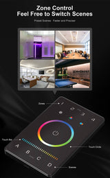 UB4 DMX RGBW Wall Dimmer