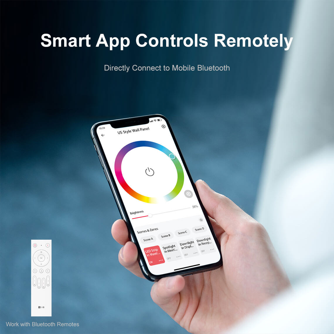 UB4 DMX RGBW Wall Dimmer