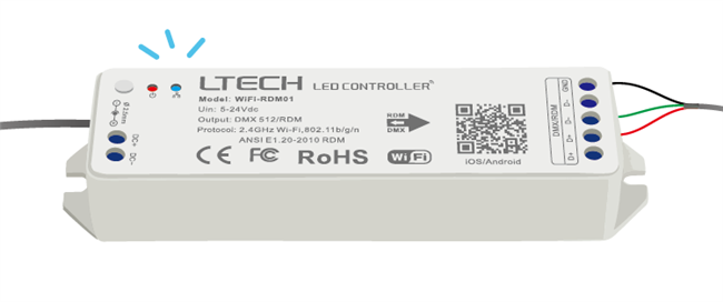 DMX RDM WiFi Controller