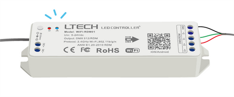 DMX RDM WiFi Controller